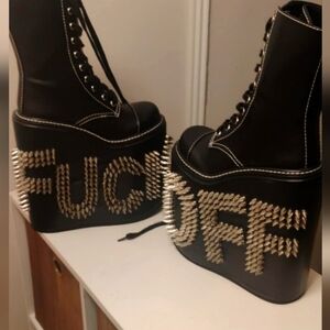 Platform boots by Current Mood
